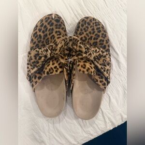 Loeffler Randall Leopard Bree Clogs